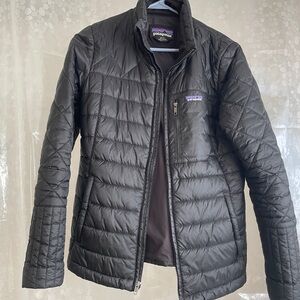 Patagonia black down jacket